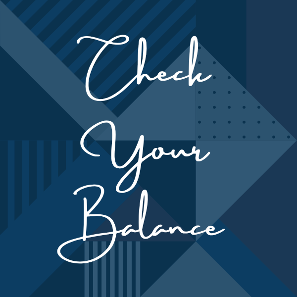 Check Balance